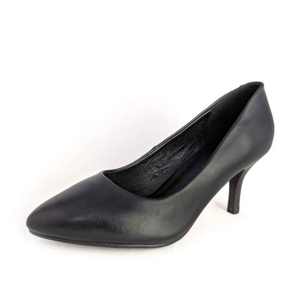 Small size petite feet classic black corporate work shoes heels for women in Australia Trudymaree